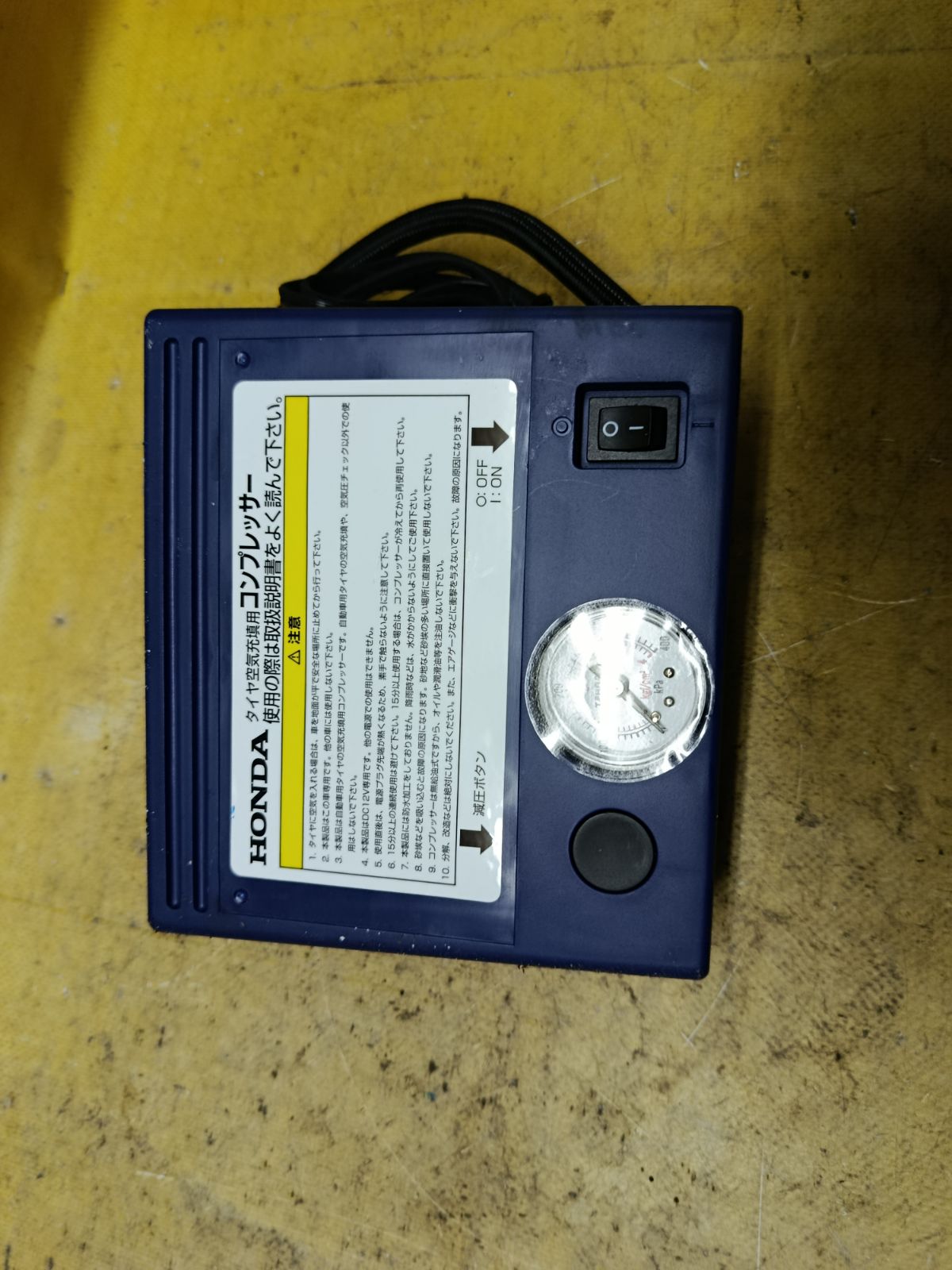 Компрессор для колес на Honda Фото 1