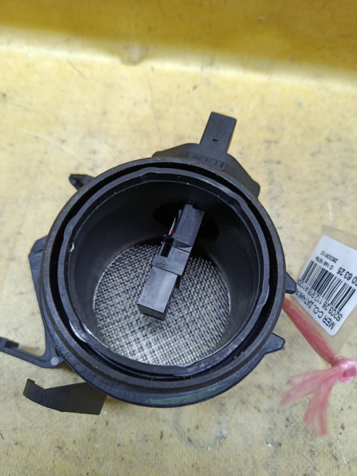 Датчик расхода воздуха A1120940048, 0280217515 на Mercedes-Benz C-Class Station Wagon S203.281 112.916 Фото 4