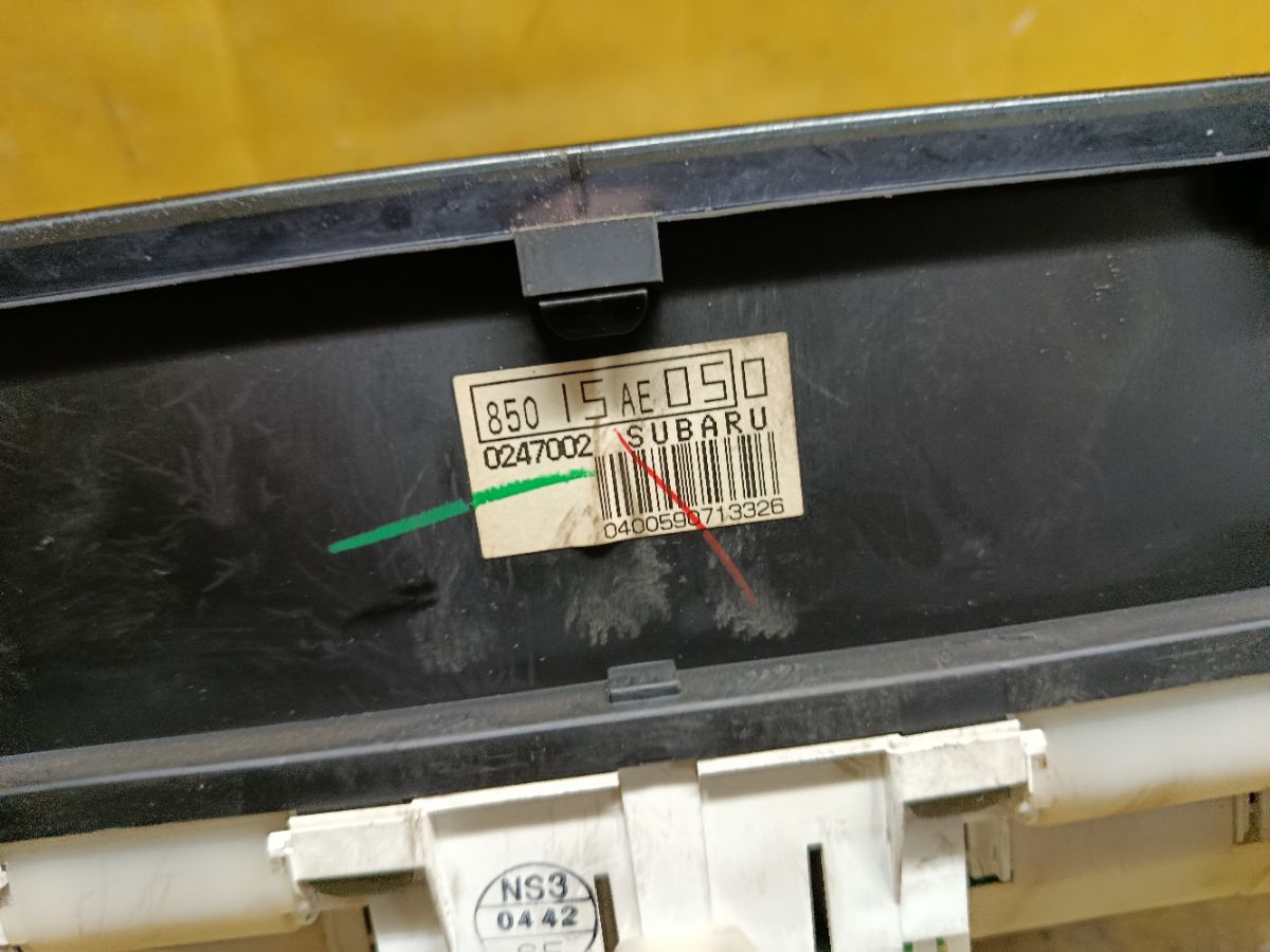 Спидометр 85015AE050 на Subaru Legacy Wagon BH5 EJ206 Фото 4