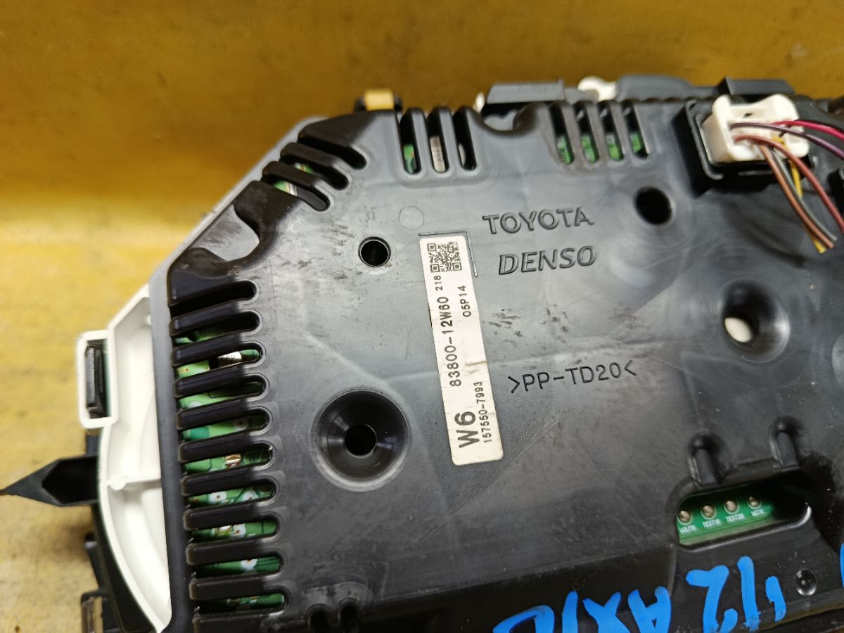 Спидометр 83800-12W60 на Toyota Corolla Axio NZE164 1NZ-FE Фото 3
