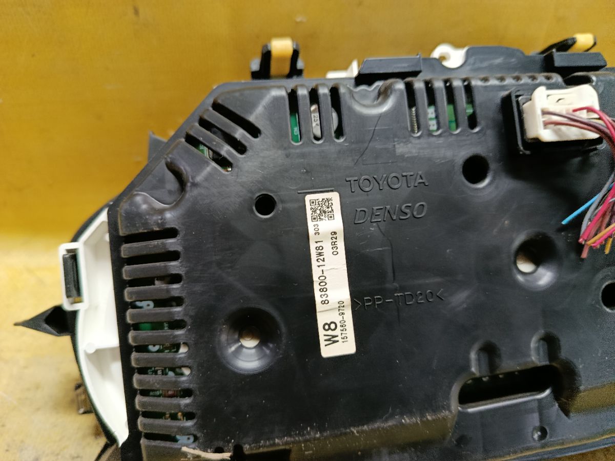 Спидометр 83800-12W81 на Toyota Corolla Fielder NZE164G 1NZ-FE Фото 3