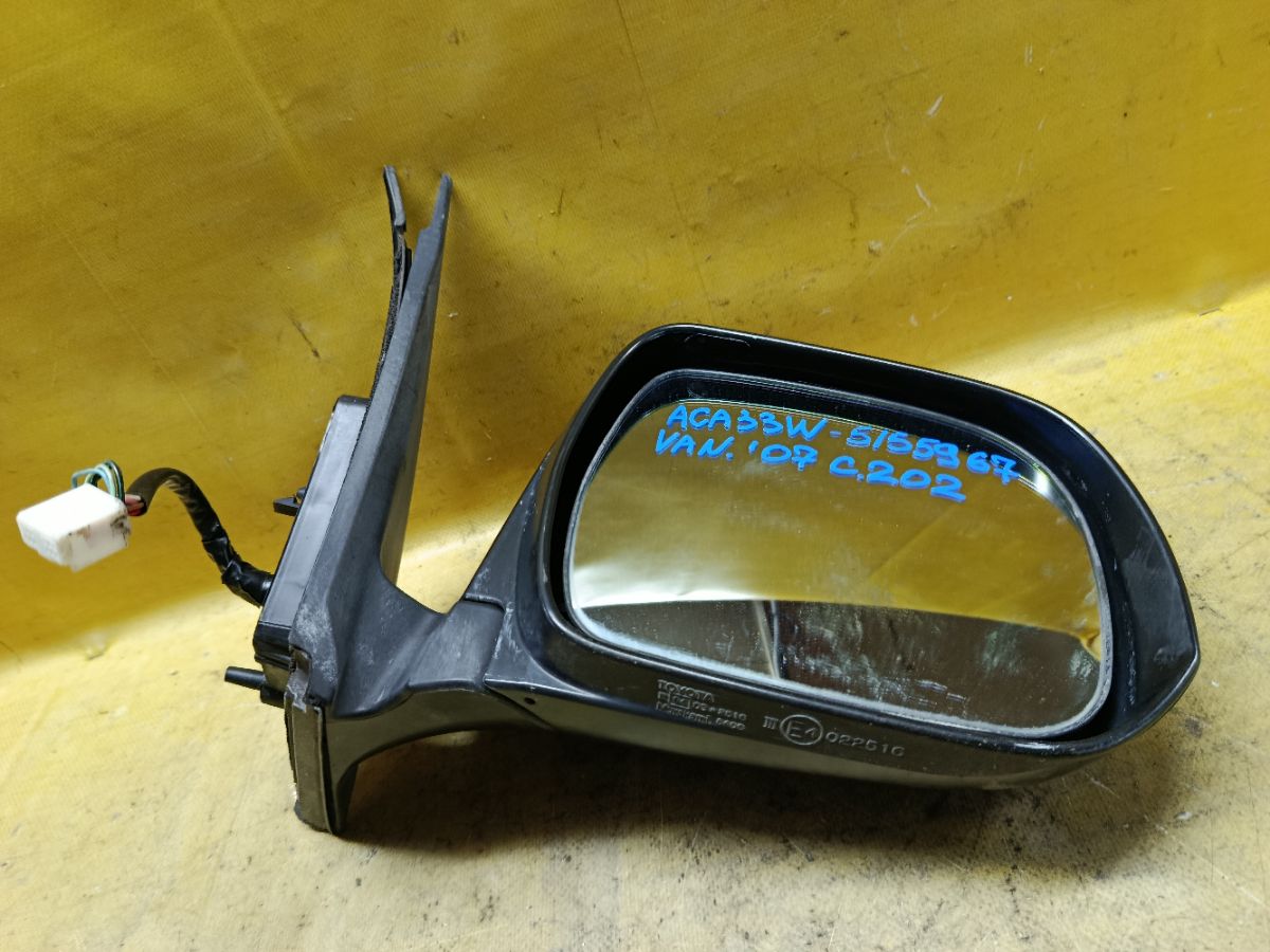 Зеркало двери боковой на Toyota Vanguard ACA33W Фото 4