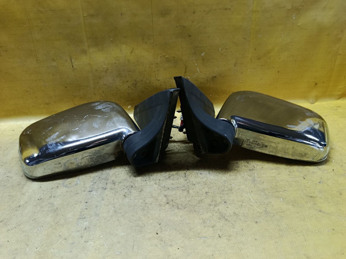 Зеркало двери боковой на Mitsubishi Pajero Io H76W Фото 4