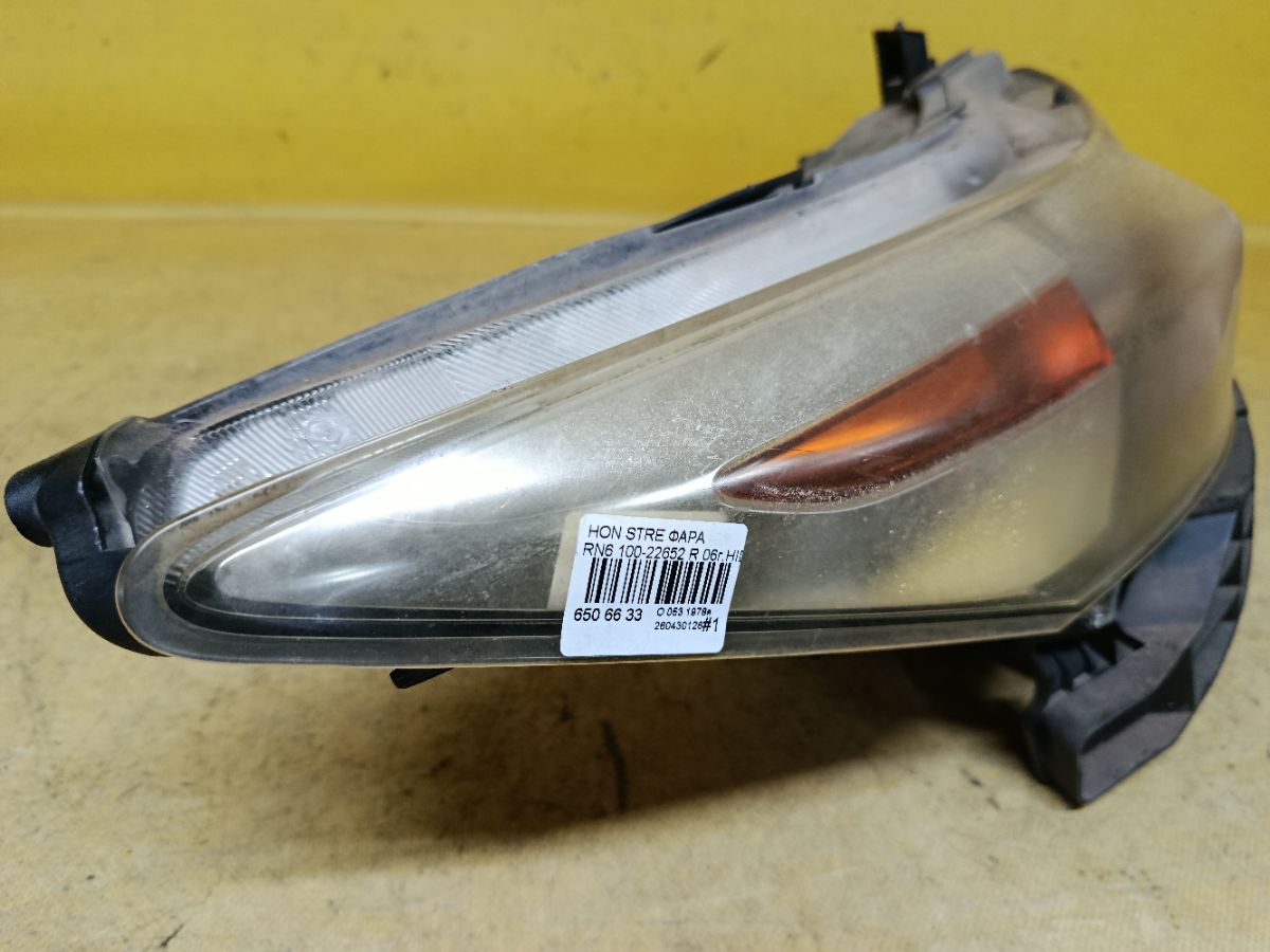 Фара 100-22652 100-22652 на Honda Stream RN6 Фото 3