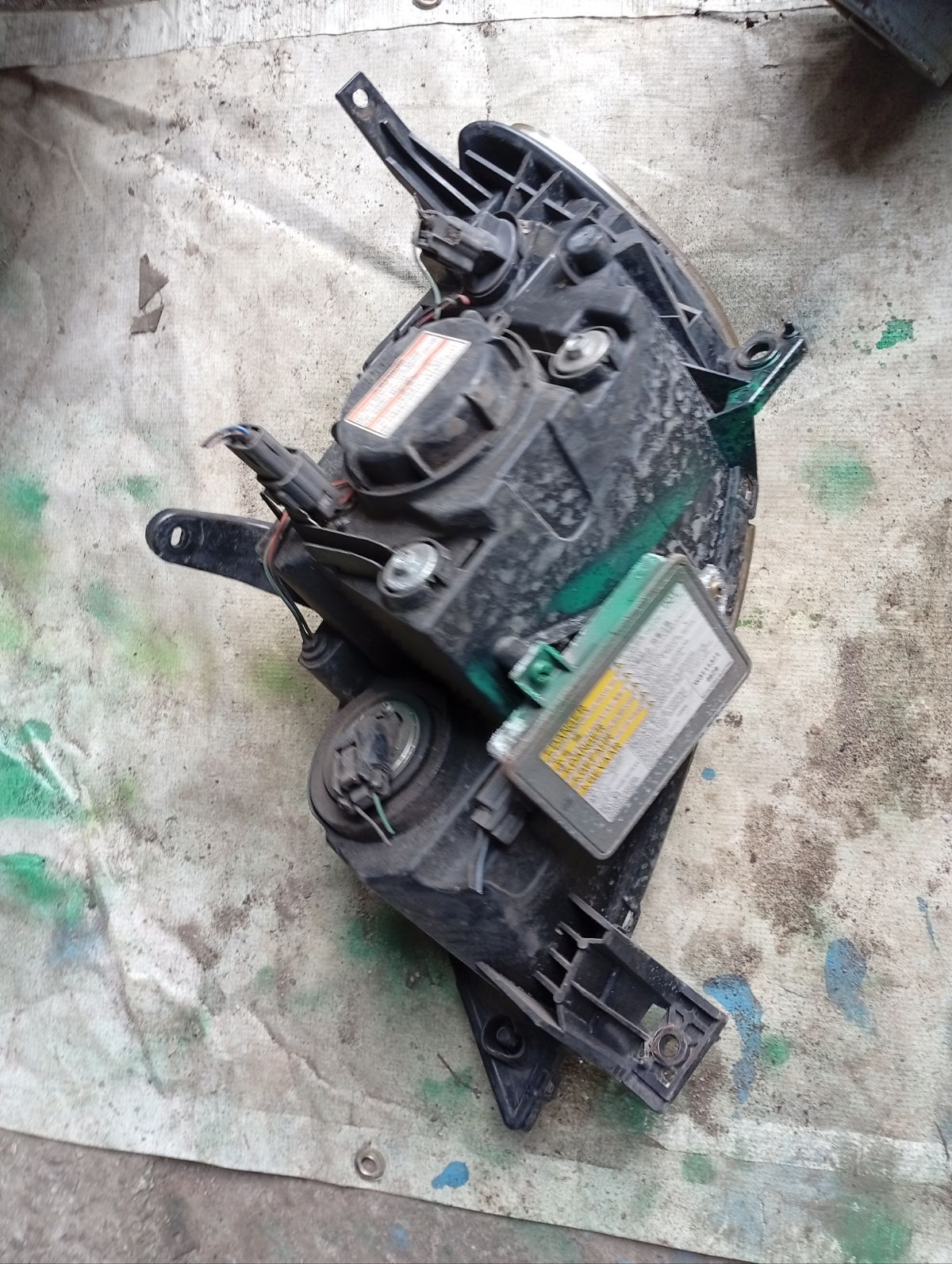 Фара P2632 P2632 на Mazda Demio DY3W Фото 5