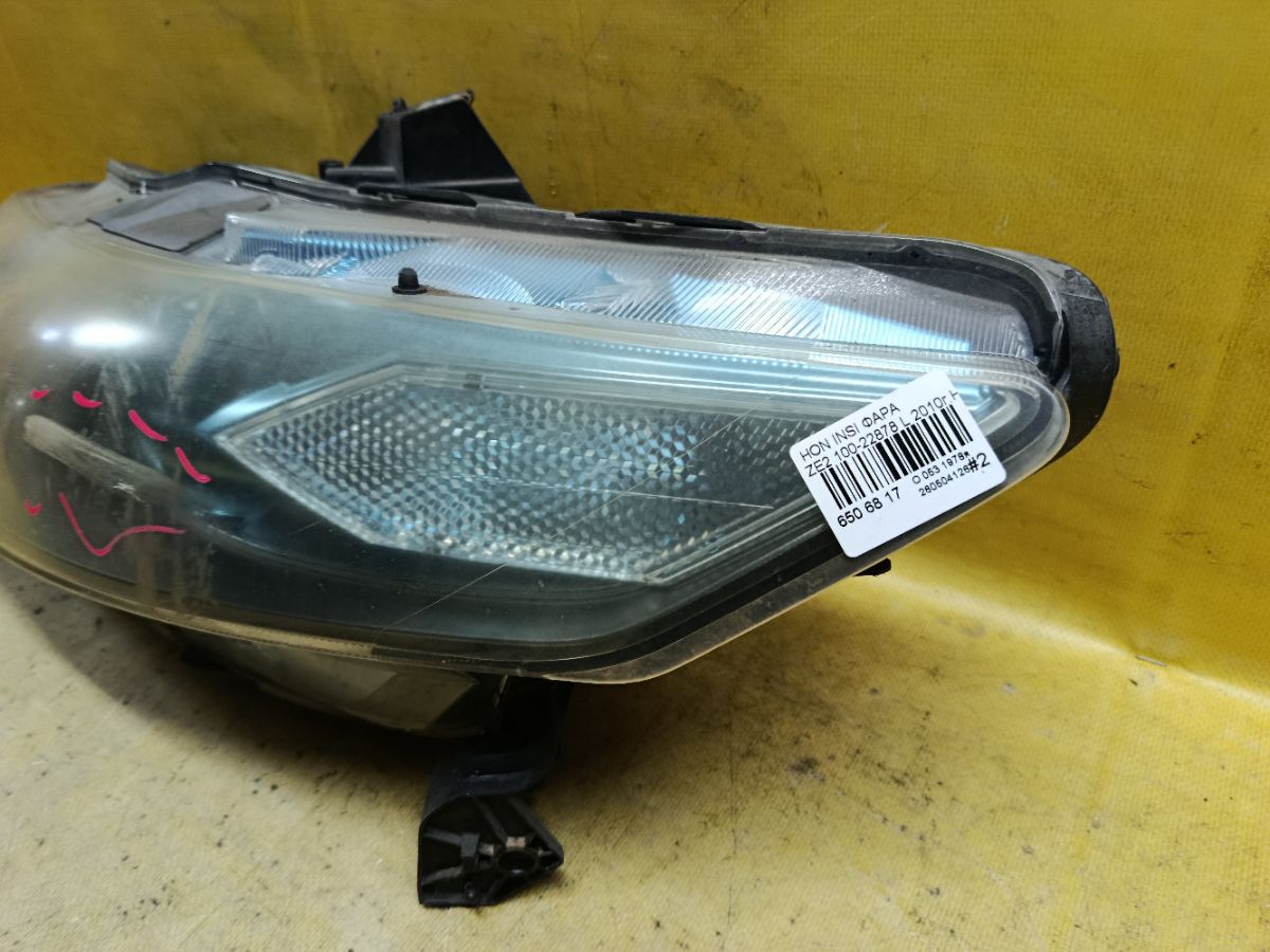 Фара 100-22878 100-22878,217-1171L-EM7, 33150-TM8-J01 на Honda Insight ZE2 Фото 2