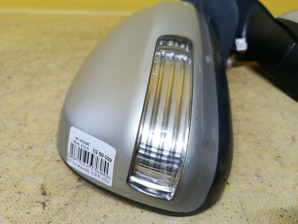 Зеркало двери боковой на Toyota Sienta NCP81G Фото 5