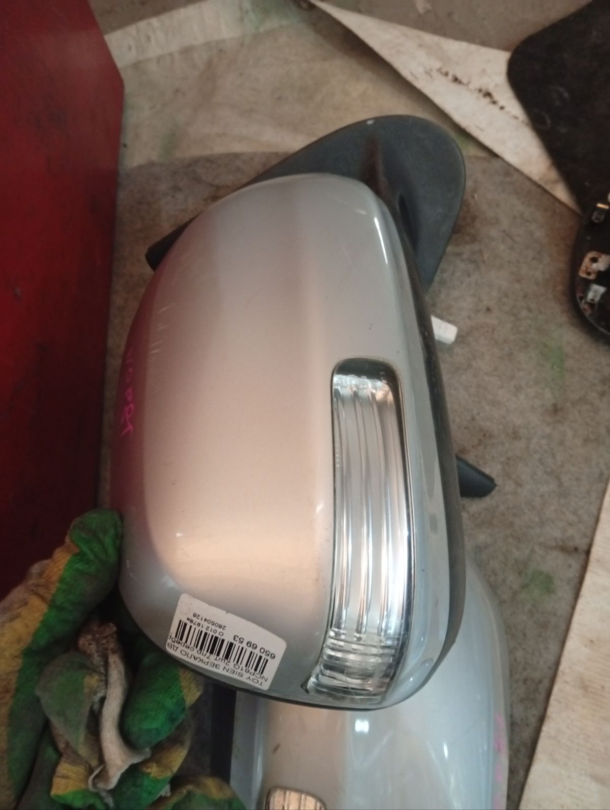 Зеркало двери боковой на Toyota Sienta NCP81G Фото 10