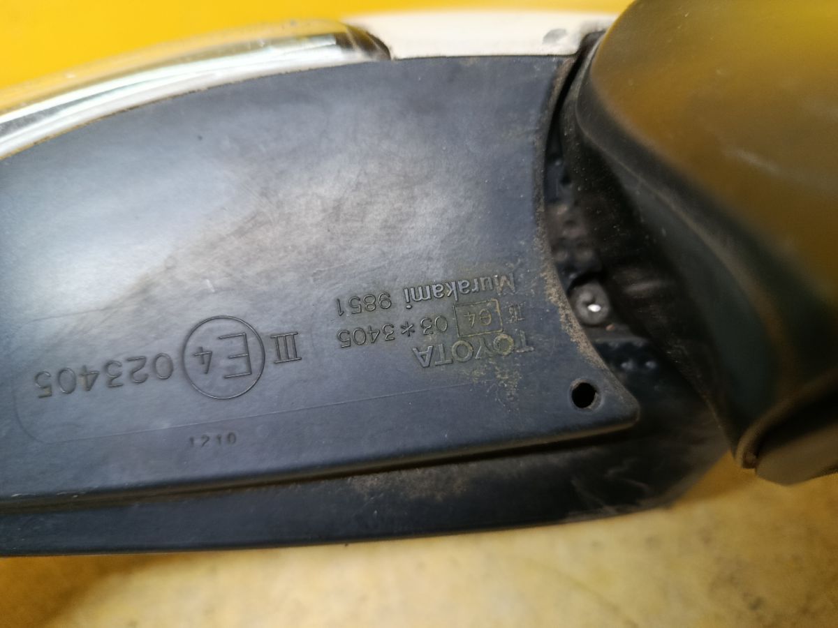 Зеркало двери боковой на Toyota Ractis NCP120 Фото 3