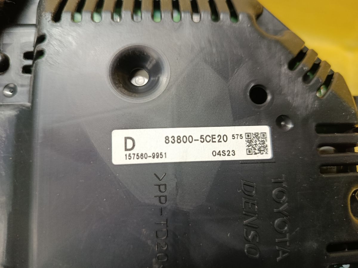 Спидометр 83800-5CE20 на Toyota Ractis NCP120 1NZ-FE Фото 3