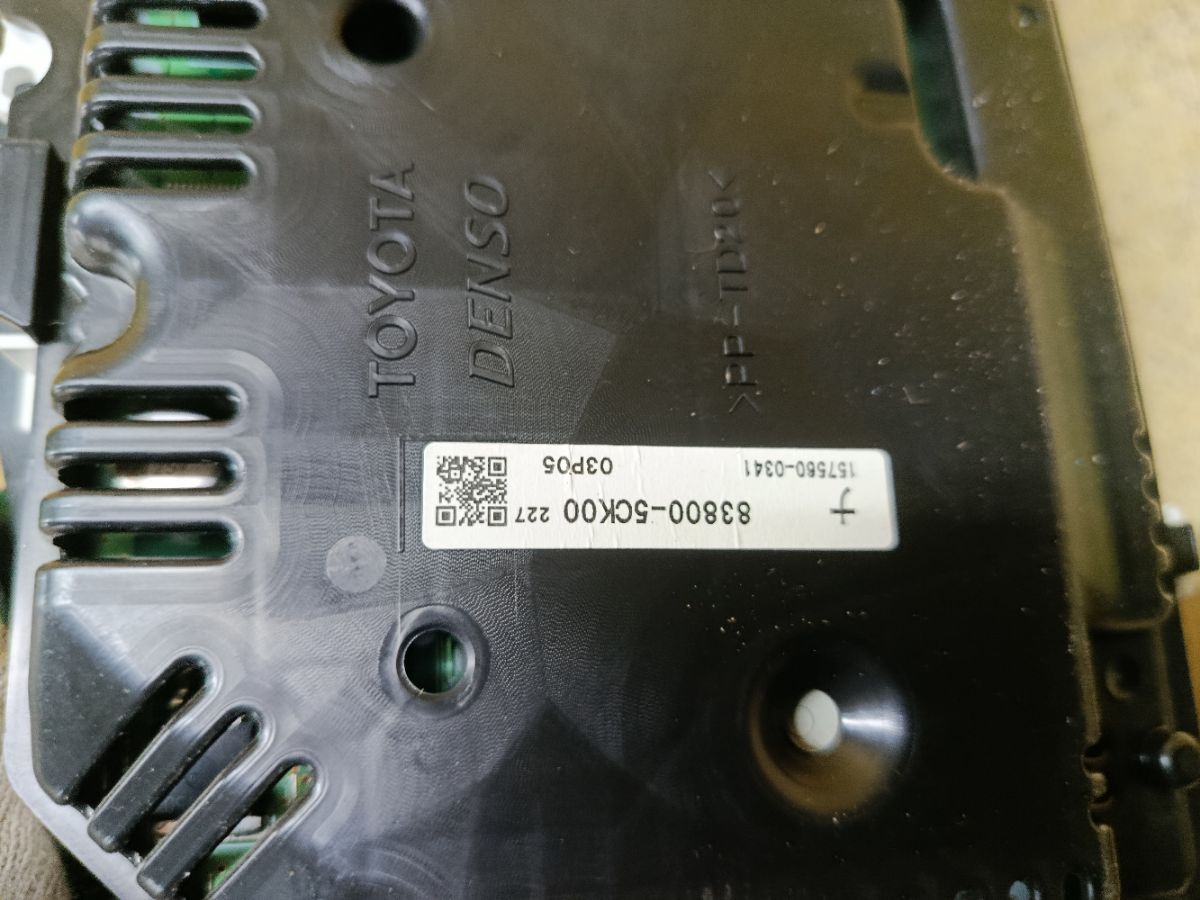 Спидометр 83800-5CK00 на Toyota Ractis NCP120 1NZ-FE Фото 4