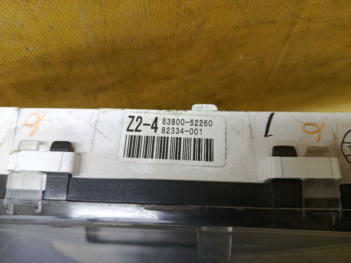 Спидометр 83800-52260 на Toyota Funcargo NCP20 2NZ-FE Фото 2