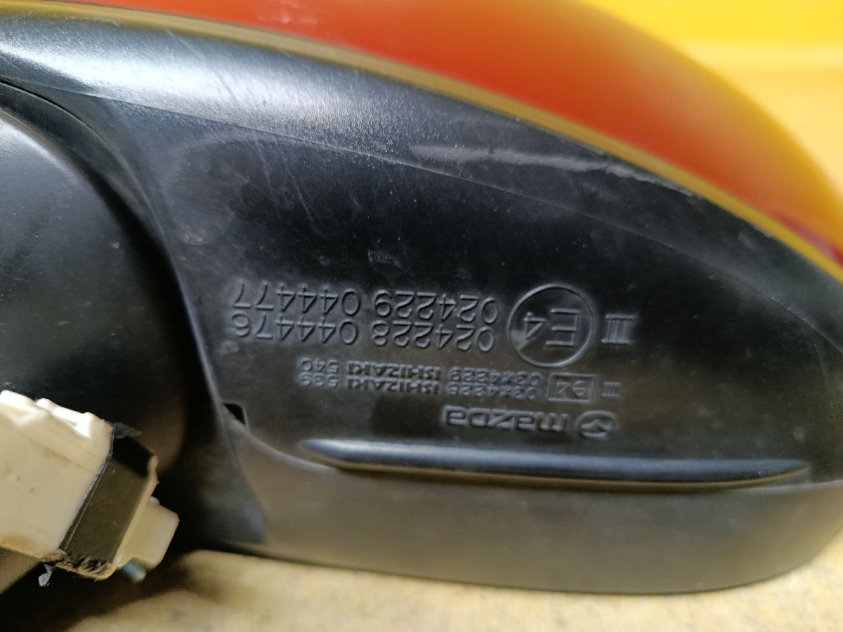 Зеркало двери боковой на Mazda Demio DJ5FS Фото 2