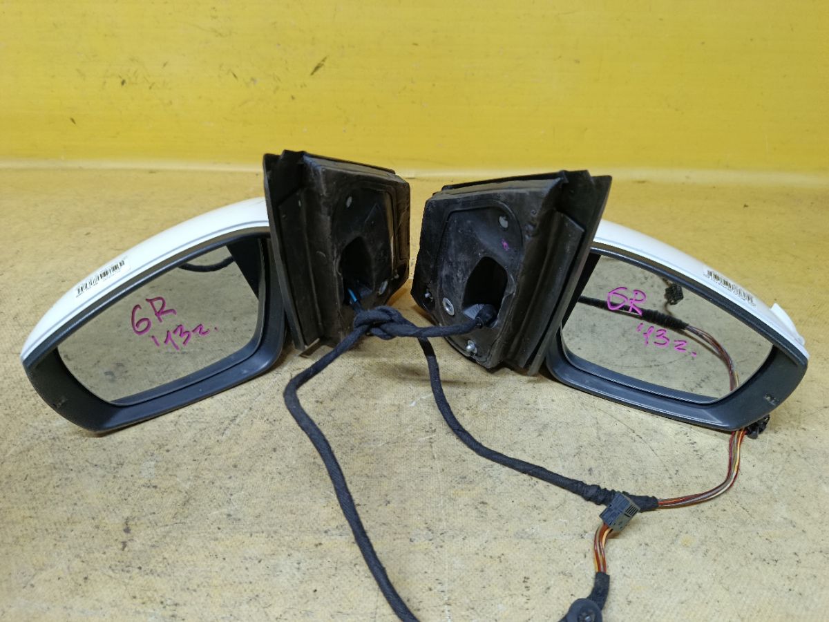 Зеркало двери боковой 6R2857501BG на Volkswagen Polo 6R Фото 6