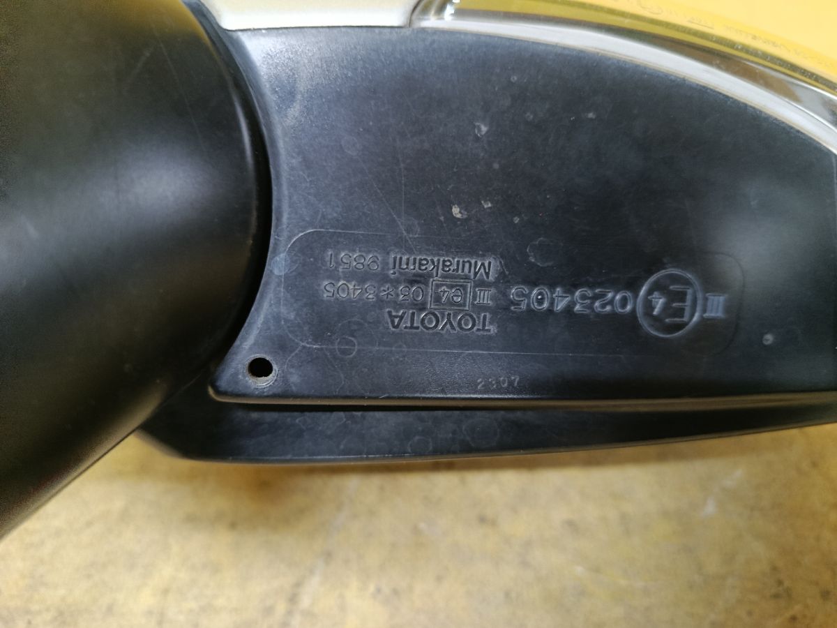 Зеркало двери боковой на Toyota Ractis NCP120 Фото 2