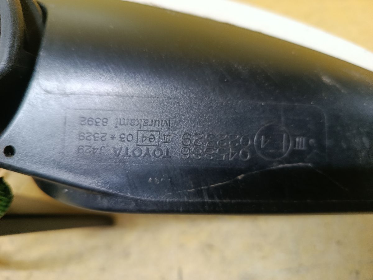 Зеркало двери боковой на Toyota Sienta NCP81G Фото 2