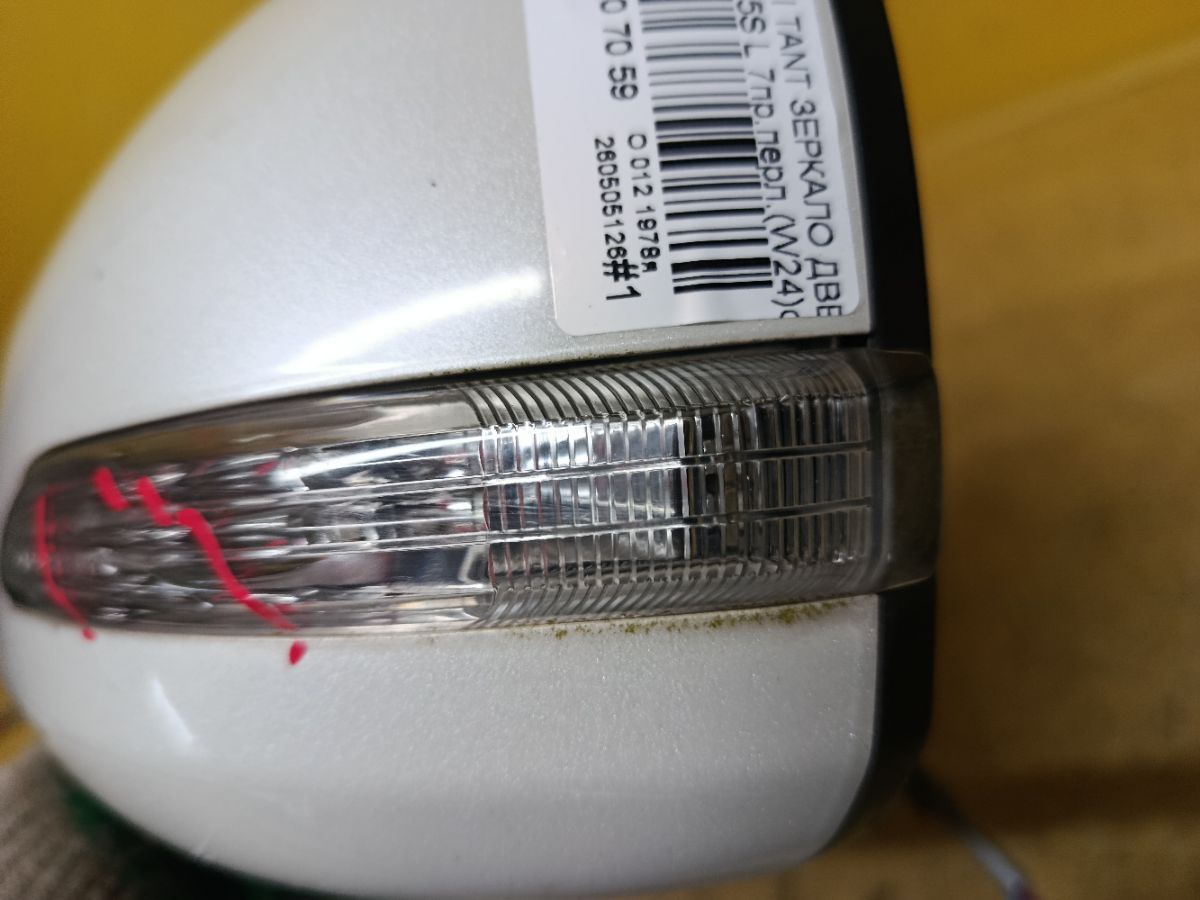 Зеркало двери боковой на Daihatsu Tanto L385S Фото 4