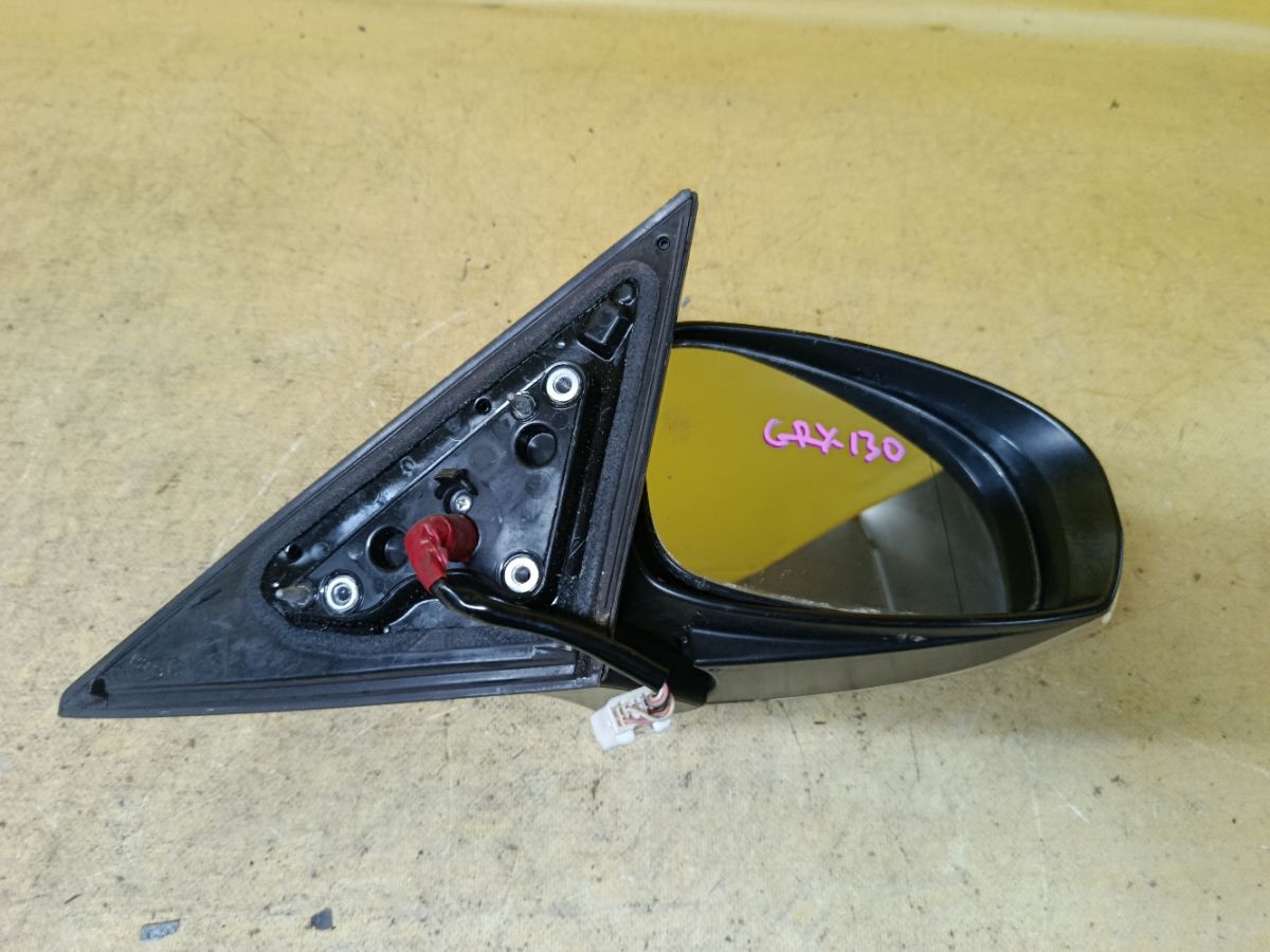 Зеркало двери боковой на Toyota Mark X GRX130 Фото 4
