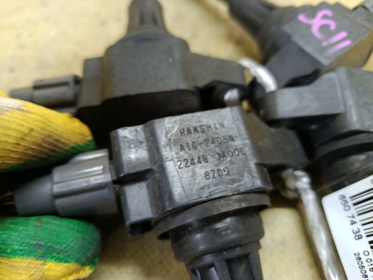 Катушка зажигания 22448-JA00C, 22448 ED000, LC-016-7208 на Nissan Tiida Latio SC11 HR15DE Фото 2