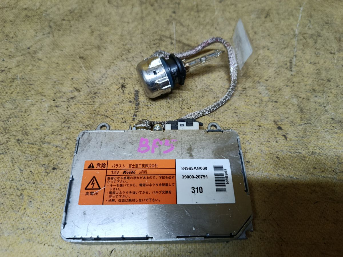 Блок розжига ксенона 84965AG000 на Subaru Legacy Wagon BP5 Фото 2