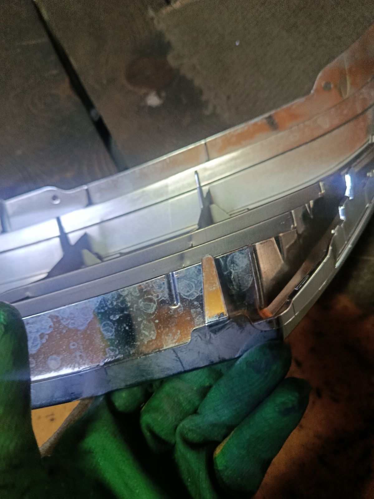 Решетка радиатора 53101-33380 на Toyota Camry AVV50 Фото 11