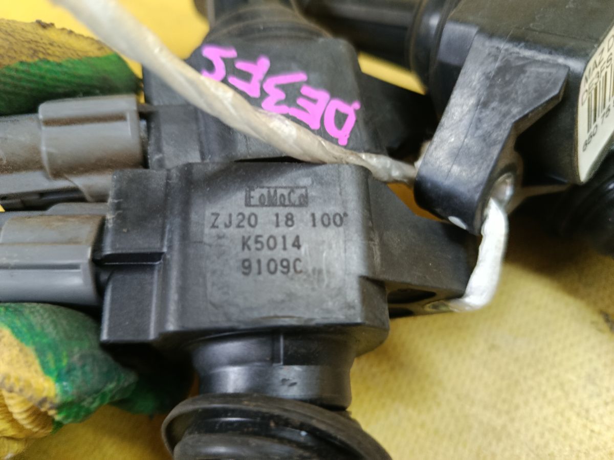 Катушка зажигания ZJ2018100, IC-DL067, LC-016-6806, ZJ2018100A на Mazda Demio DE3FS ZJ-VE Фото 2
