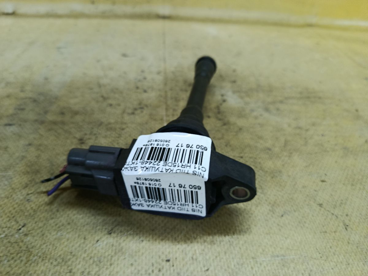 Катушка зажигания 22448-1KT0A на Nissan Tiida C11 HR15DE Фото 2