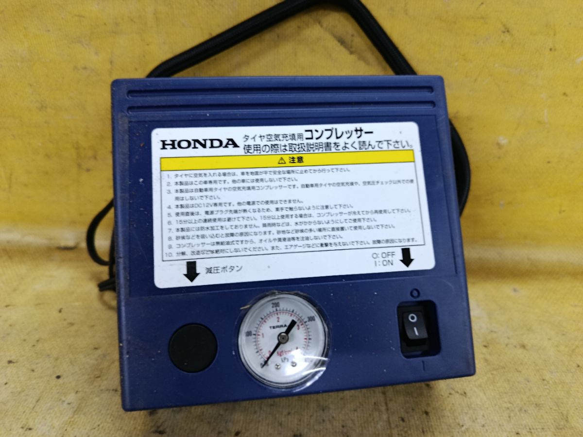 Компрессор для колес на Honda Фото 1
