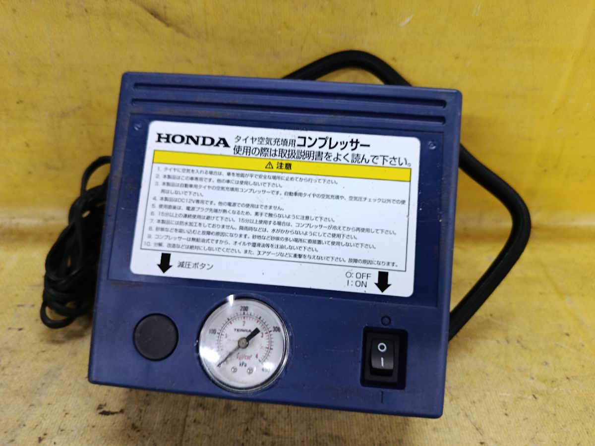 Компрессор для колес на Honda Фото 1