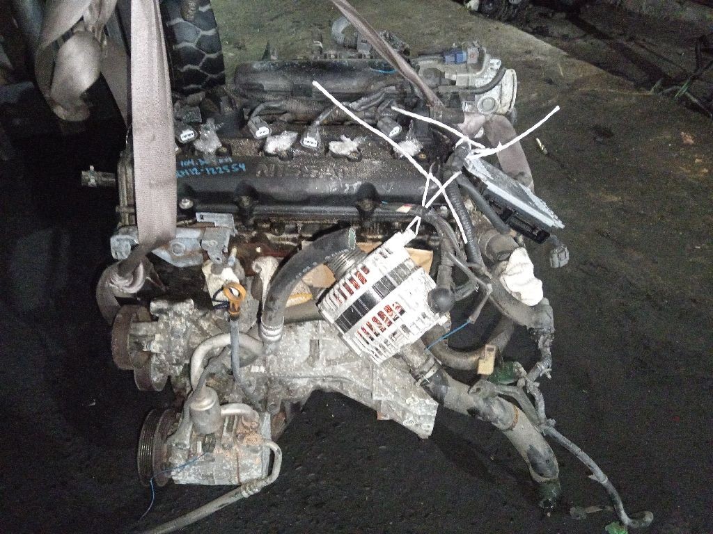 Двигатель на Nissan Liberty RM12 QR20DE Фото 3