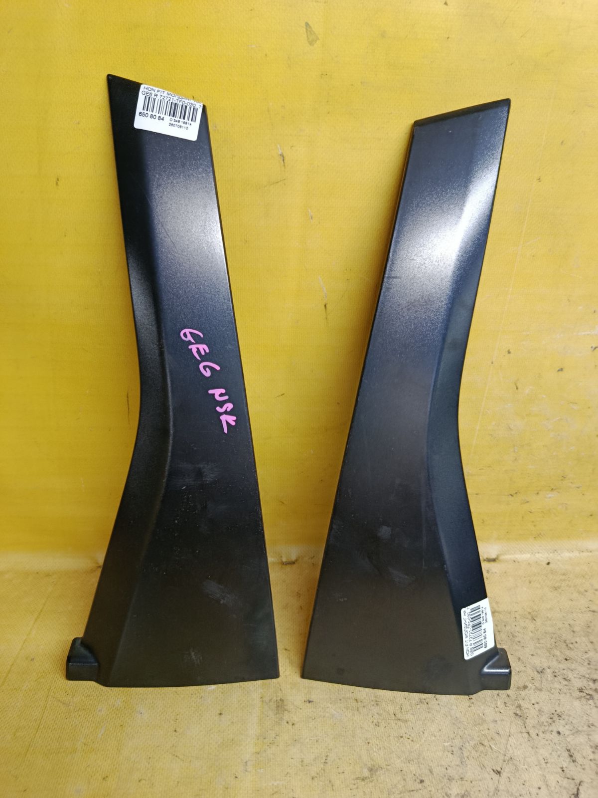 Молдинг на дверь 72721-TF0-030, 72761-TF0-030 на Honda Fit GE6 Фото 1