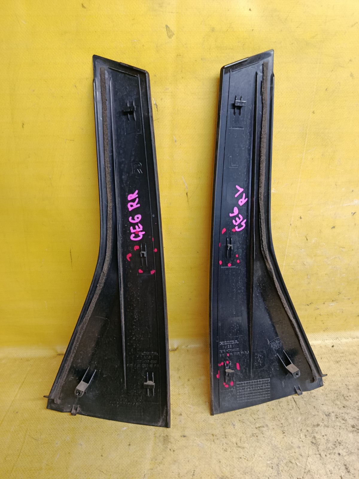 Молдинг на дверь 72721-TF0-030, 72761-TF0-030 на Honda Fit GE6 Фото 2
