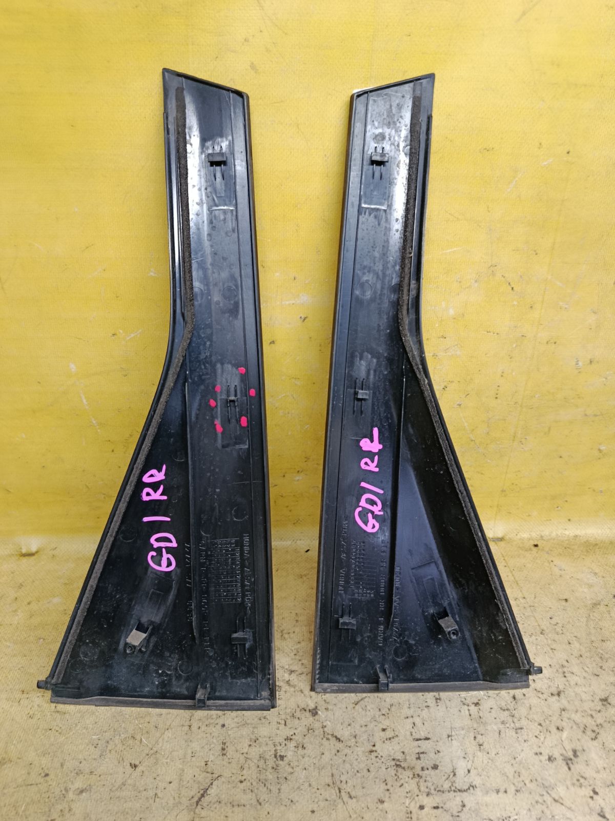 Молдинг на дверь 72721-SAA-0030, 72761-SAA-0030 на Honda Fit GD1 Фото 2