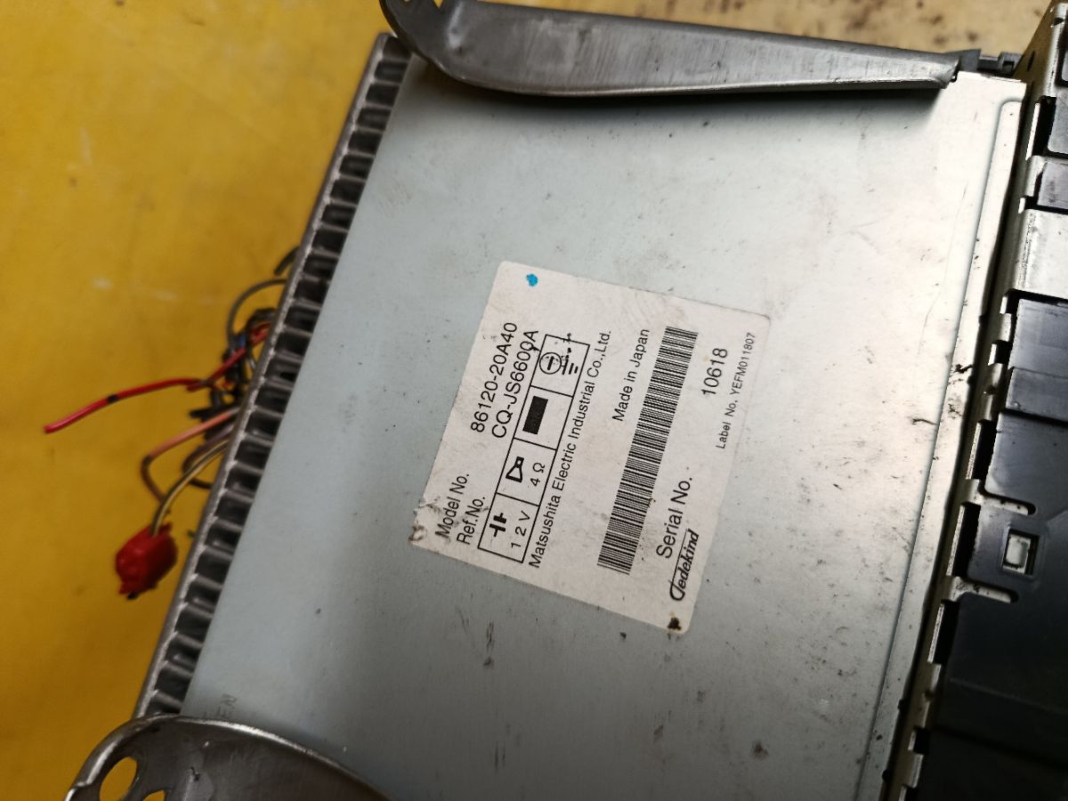 Блок управления климатконтроля 86120-20A40, 55902-05060-H на Toyota Avensis AZT250 1AZ-FSE Фото 3