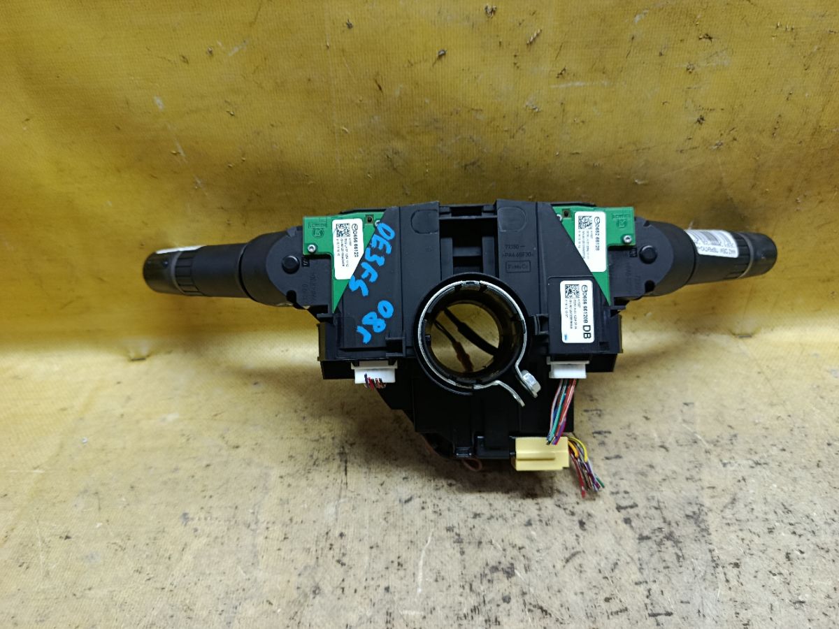 Переключатель поворотов D65666120B, D65266128, D65666122, D65166CS0 на Mazda Demio DE3FS Фото 2