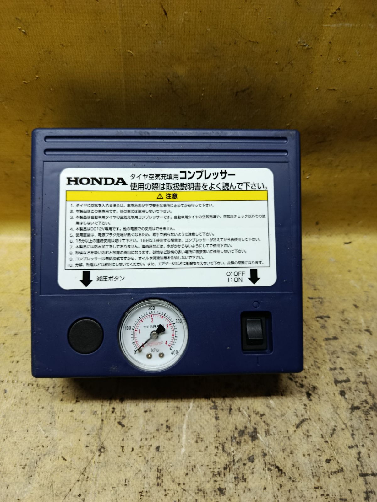 Компрессор для колес на Honda Фото 1