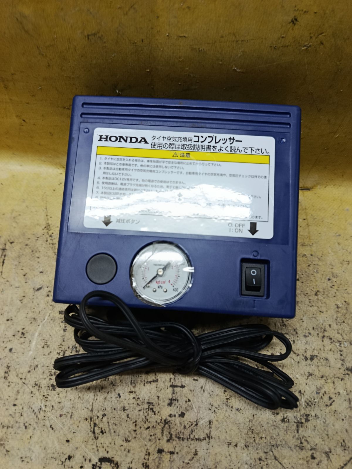 Компрессор для колес на Honda Фото 1