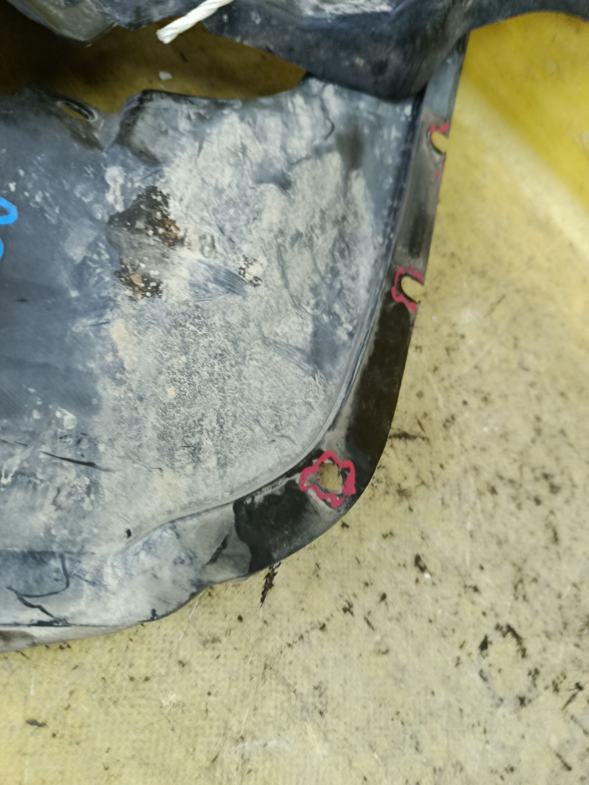 Подкрылок D65150351, D65150341 на Mazda Demio DE3FS ZJ-VE Фото 3