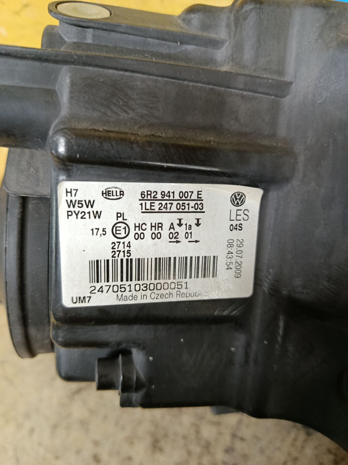 Фара 6R2941007E на Volkswagen Polo 6R Фото 3