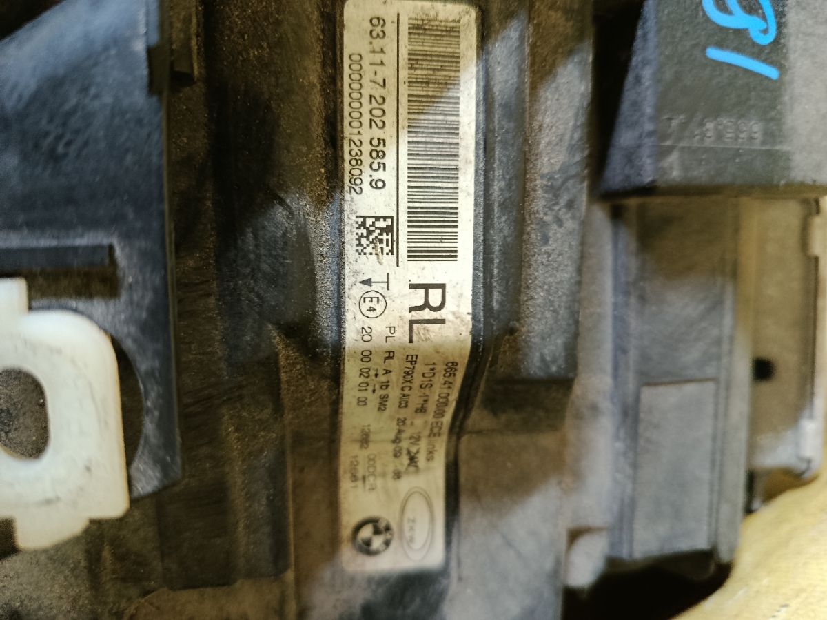 Фара 631172025859, 7250624 на Bmw 3-Series E91-US72 Фото 2