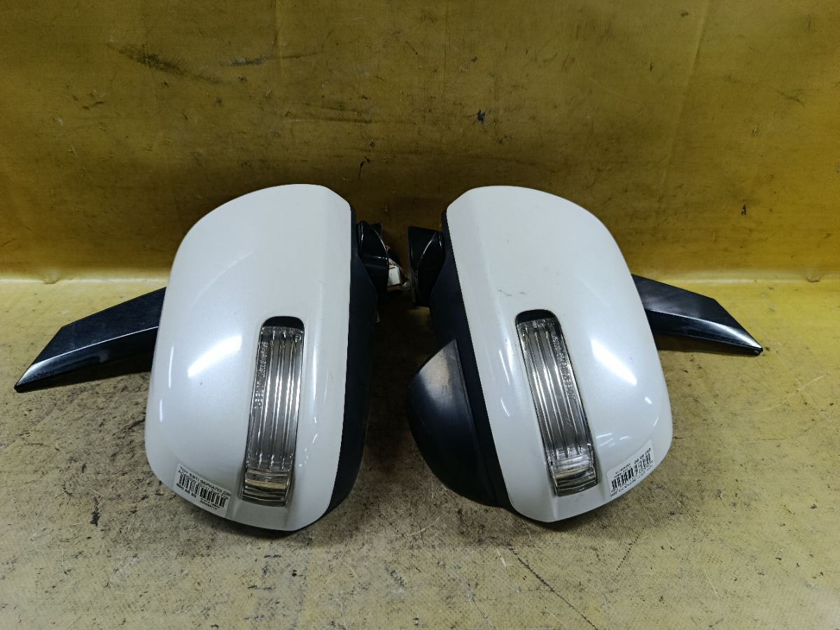Зеркало двери боковой на Toyota Estima ACR50W Фото 2