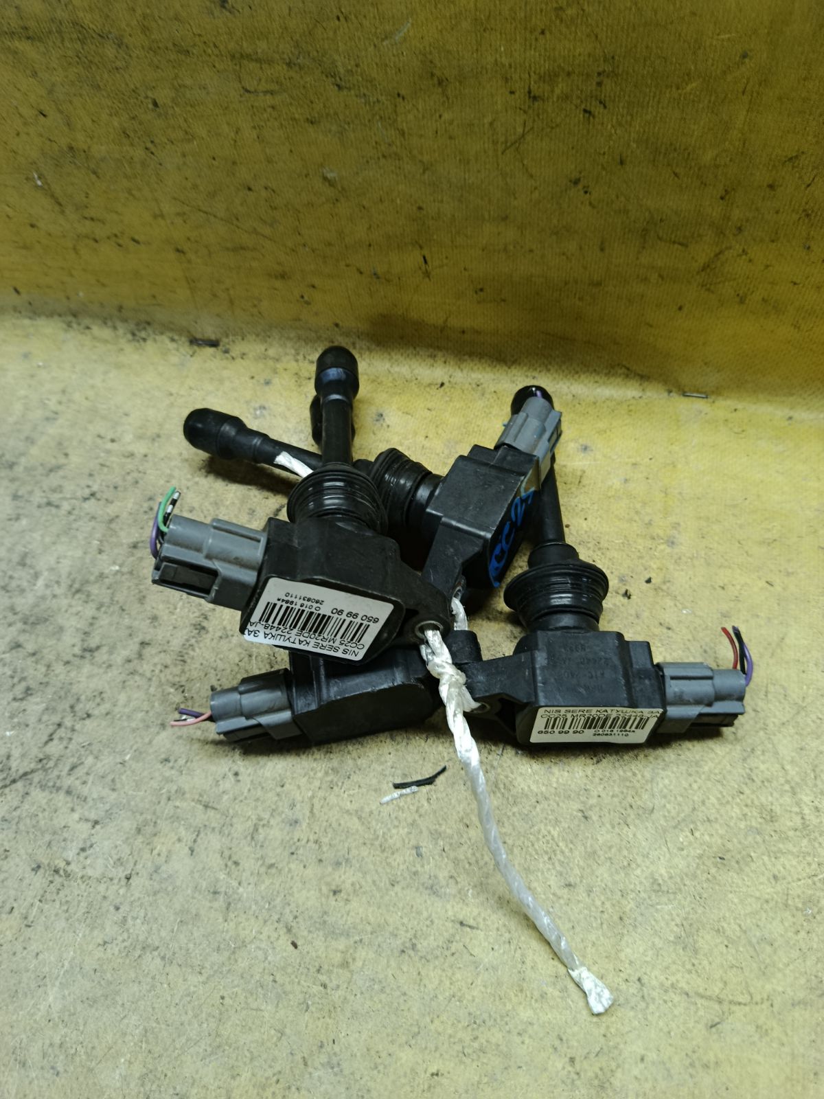 Катушка зажигания 22448-JA00C, 22448 ED000, LC-016-7208 на Nissan Serena CC25 MR20DE Фото 1