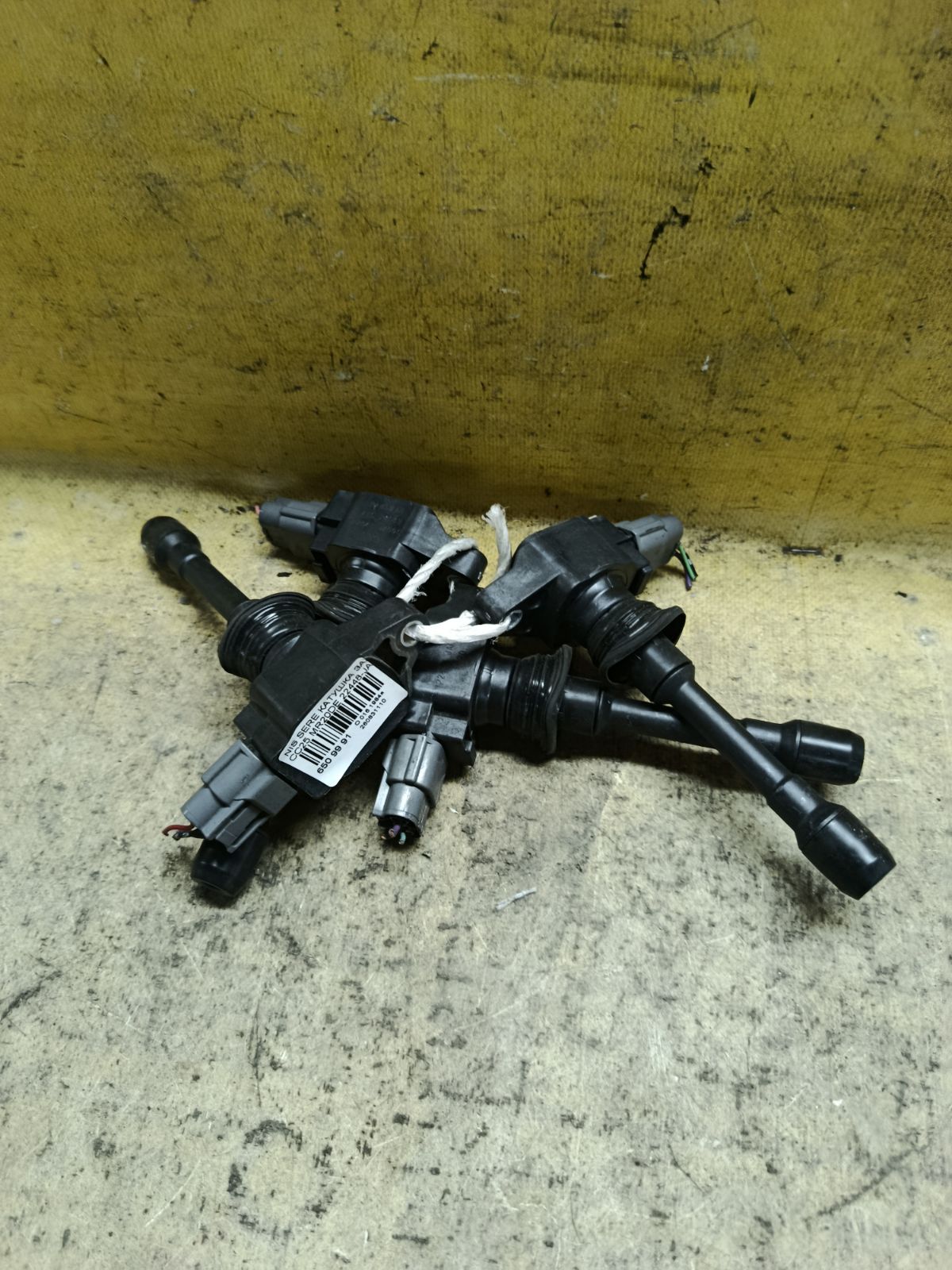 Катушка зажигания 22448-JA00C, 22448 ED000, LC-016-7208 на Nissan Serena CC25 MR20DE Фото 1