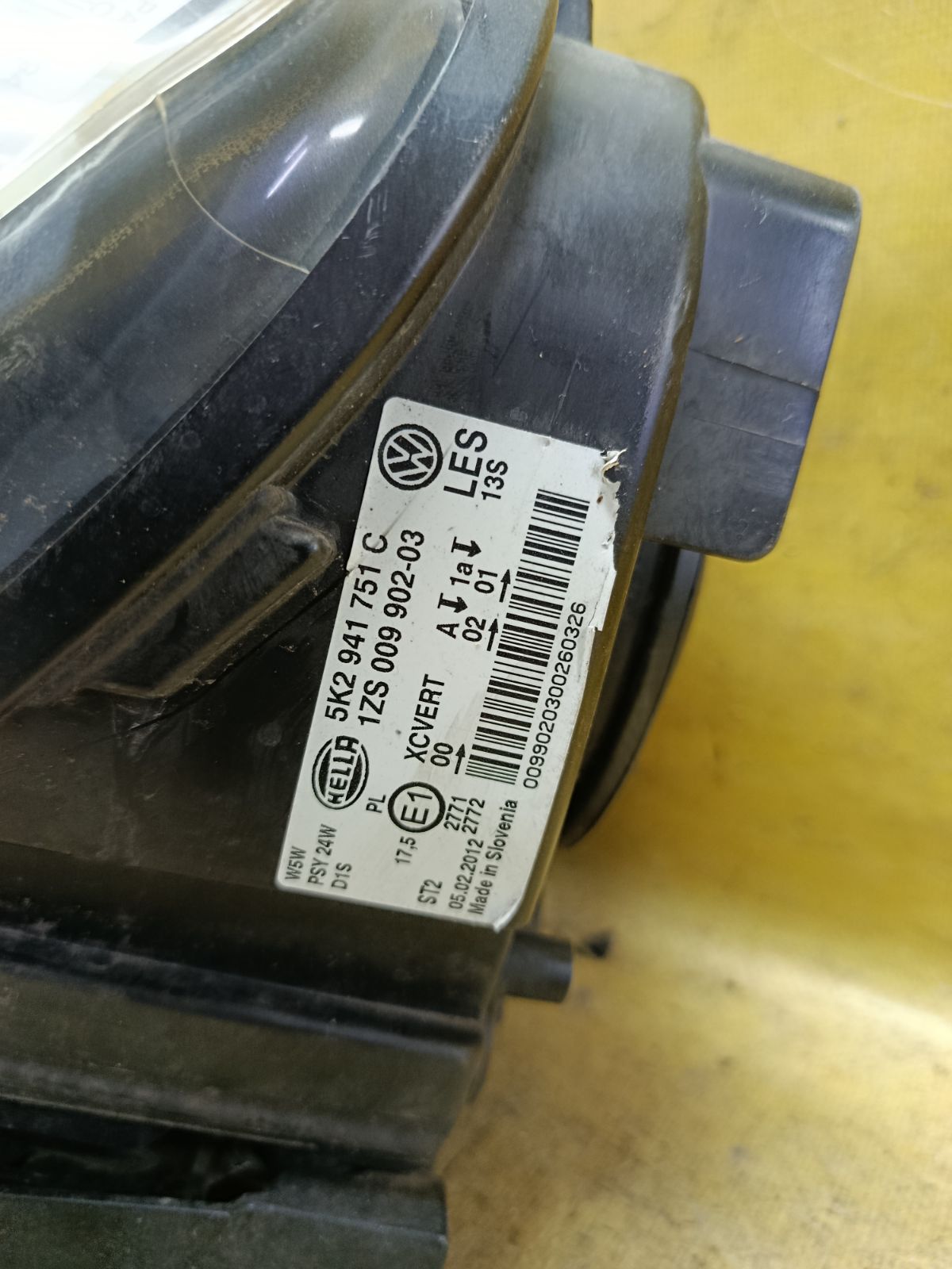 Фара 5K2941751C, 7L6941329B на Volkswagen Golf Vi 5K Фото 2
