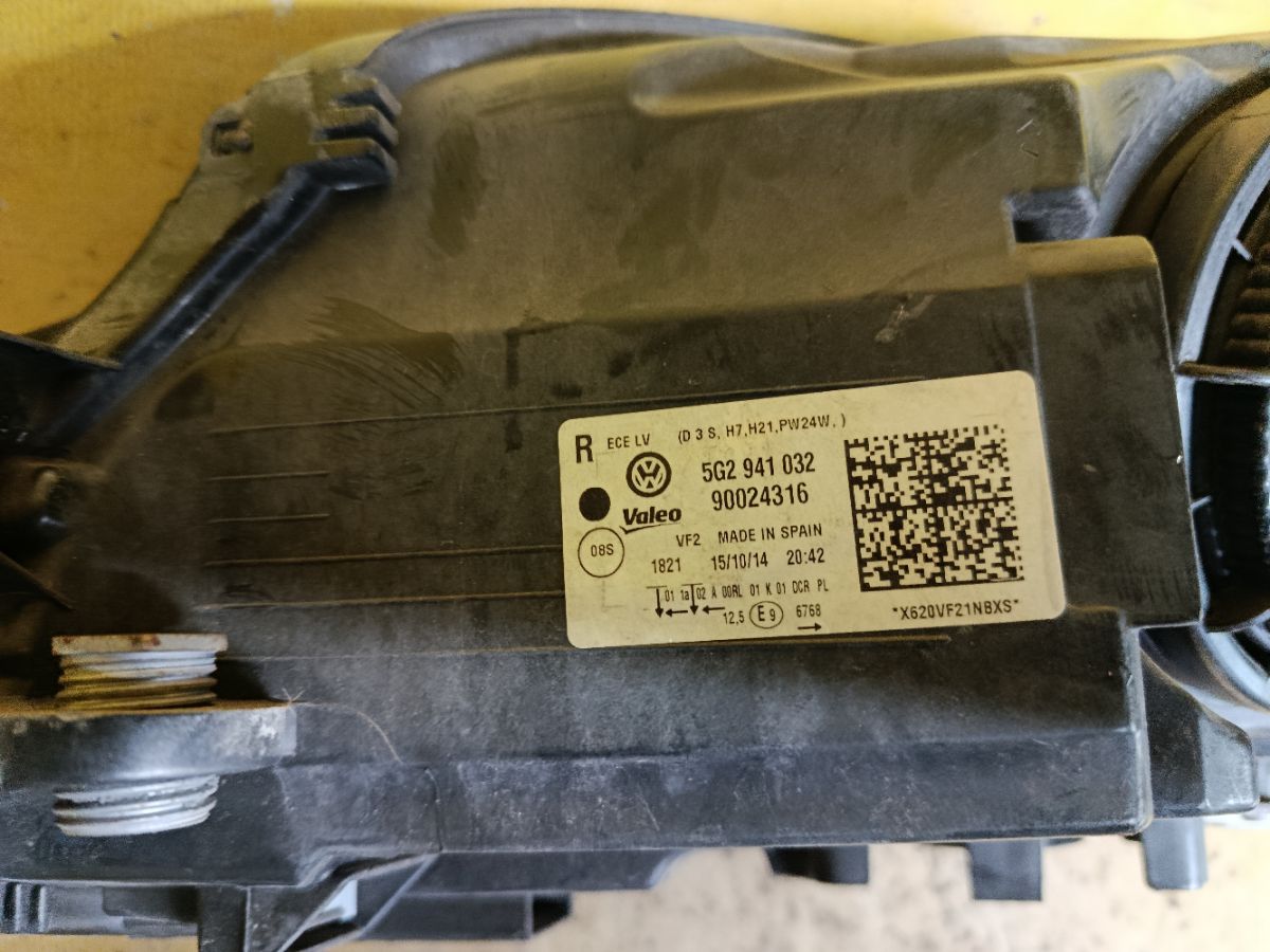 Фара 5G2941032 на Volkswagen Golf Vii 5G Фото 3