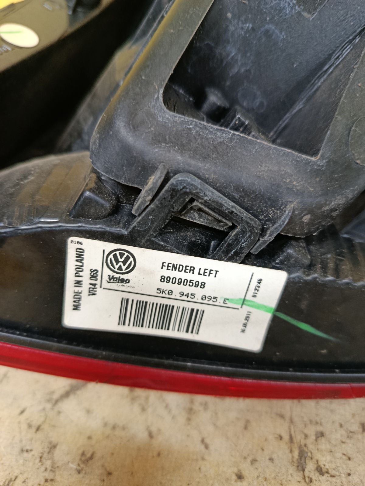 Стоп на Volkswagen Golf Vi 5K Фото 3
