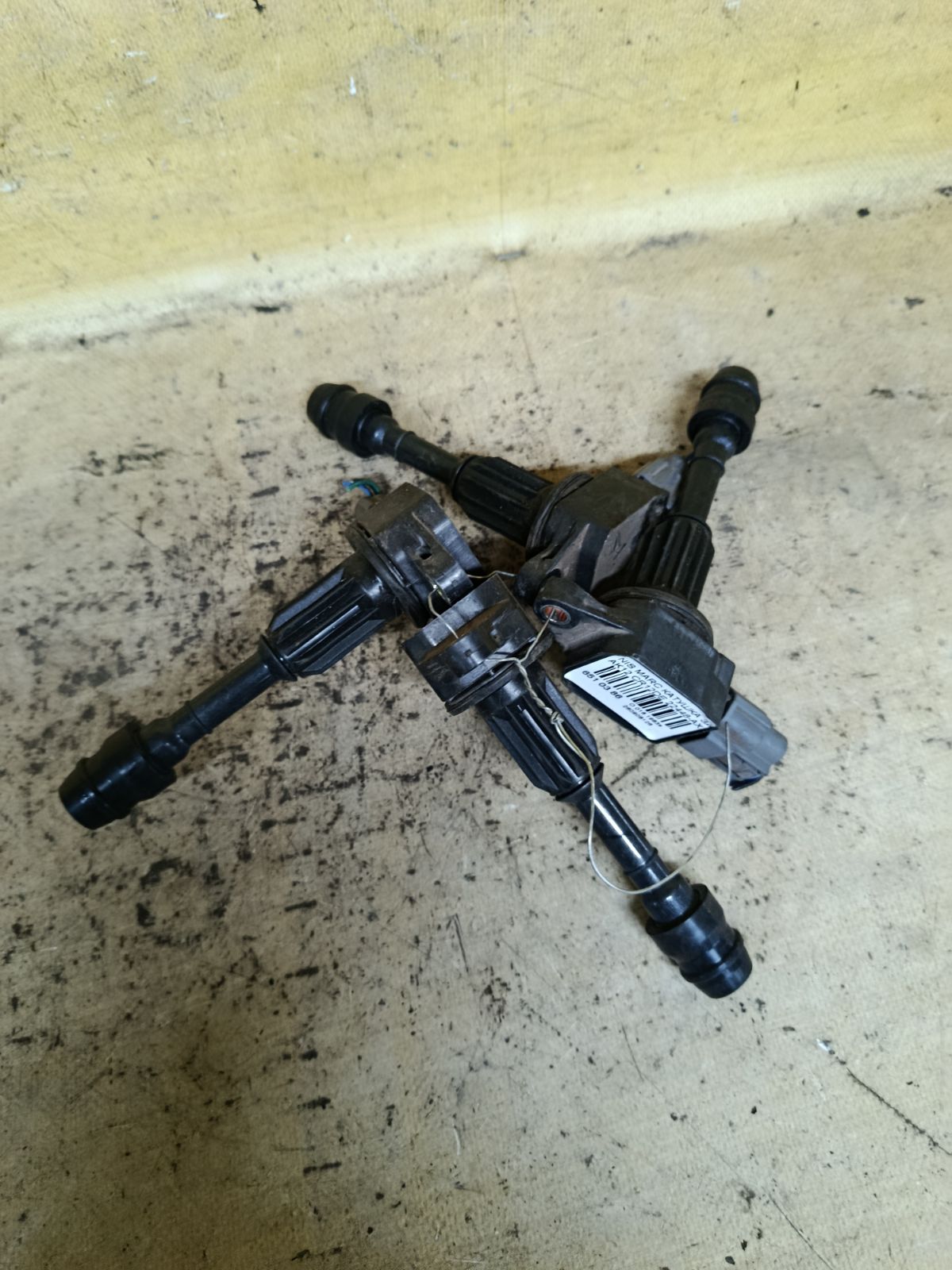 Катушка зажигания 22448-AX001, IC-DL026, LC-016-8281 на Nissan March AK12 CR12DE Фото 1