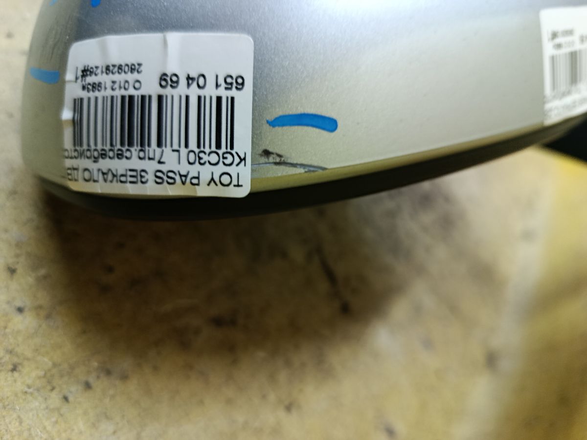 Зеркало двери боковой на Toyota Passo KGC30 Фото 4