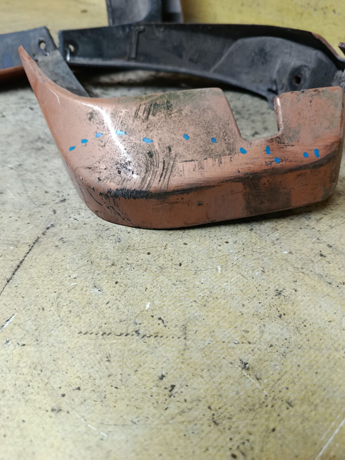 Брызговик на Toyota Passo KGC30 Фото 4