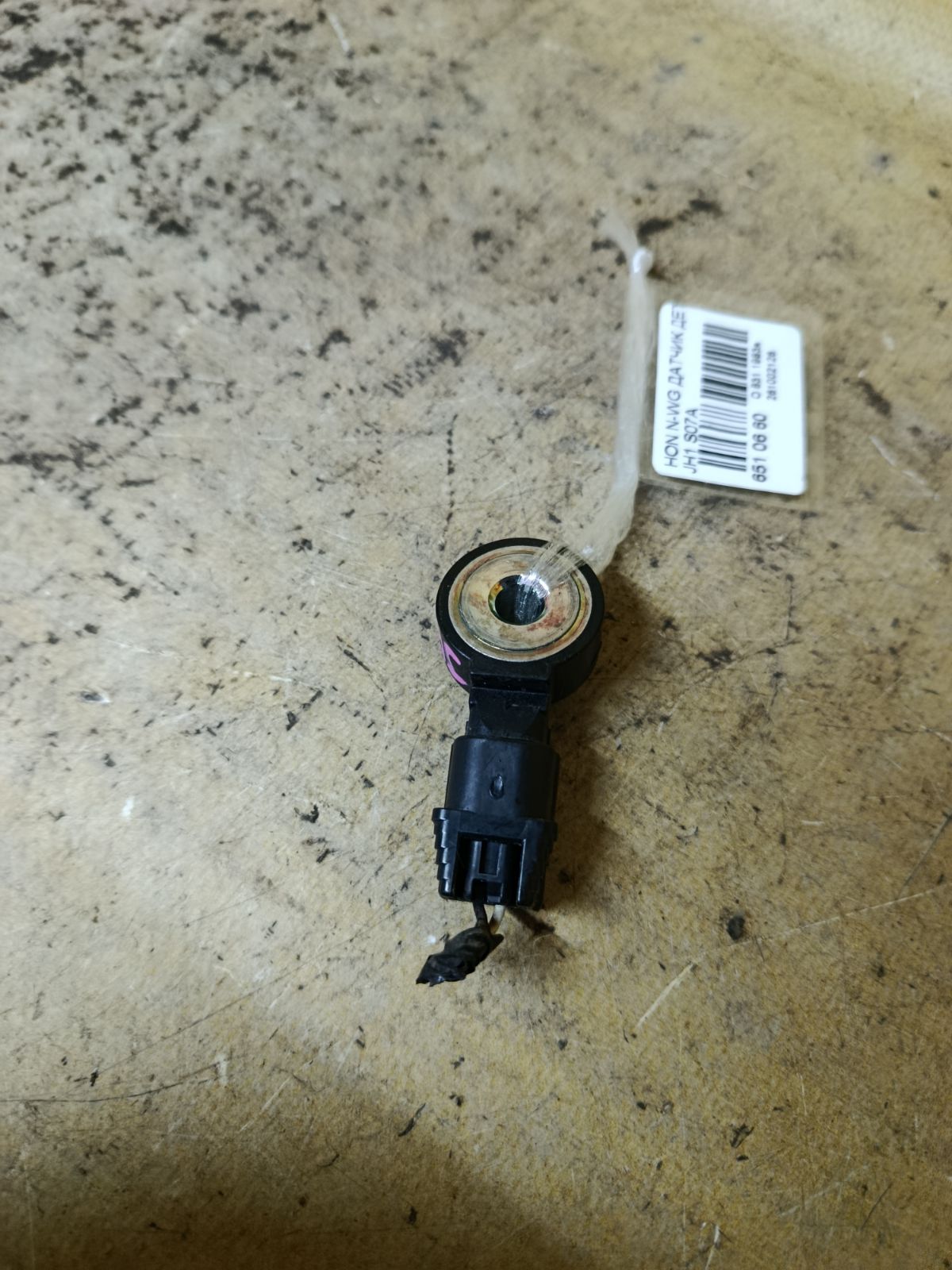 Датчик детонации на Honda N-Wgn JH1 S07A Фото 2